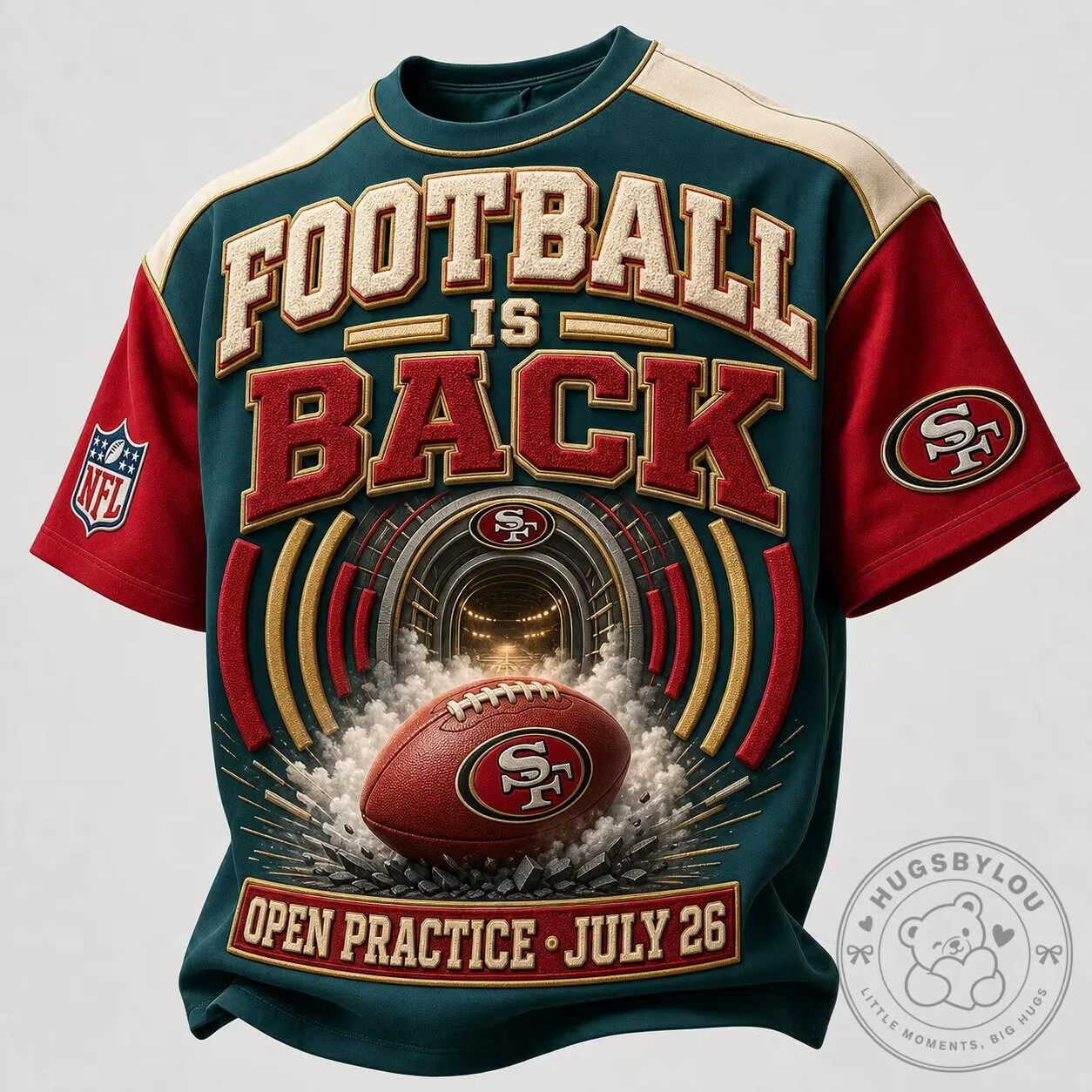 San Francisco Football Is Back Open Practice July 26 T-Shirt