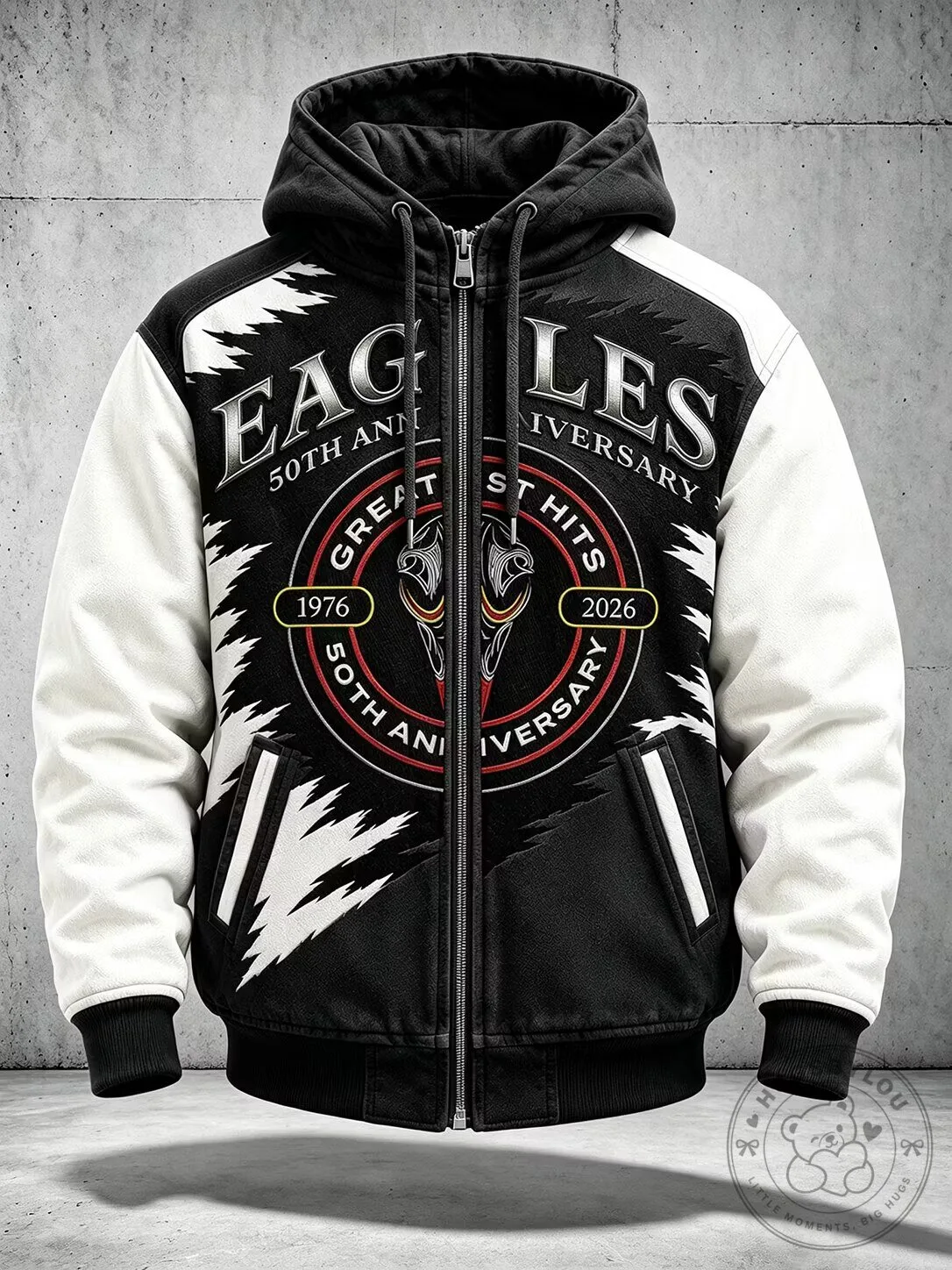 Eagles 50th Anniversary Greatest Hits 1976-2026 Commemorative Hoodie 2 Eagles 50th Anniversary Greatest Hits 1976-2026 Commemorative Hoodie