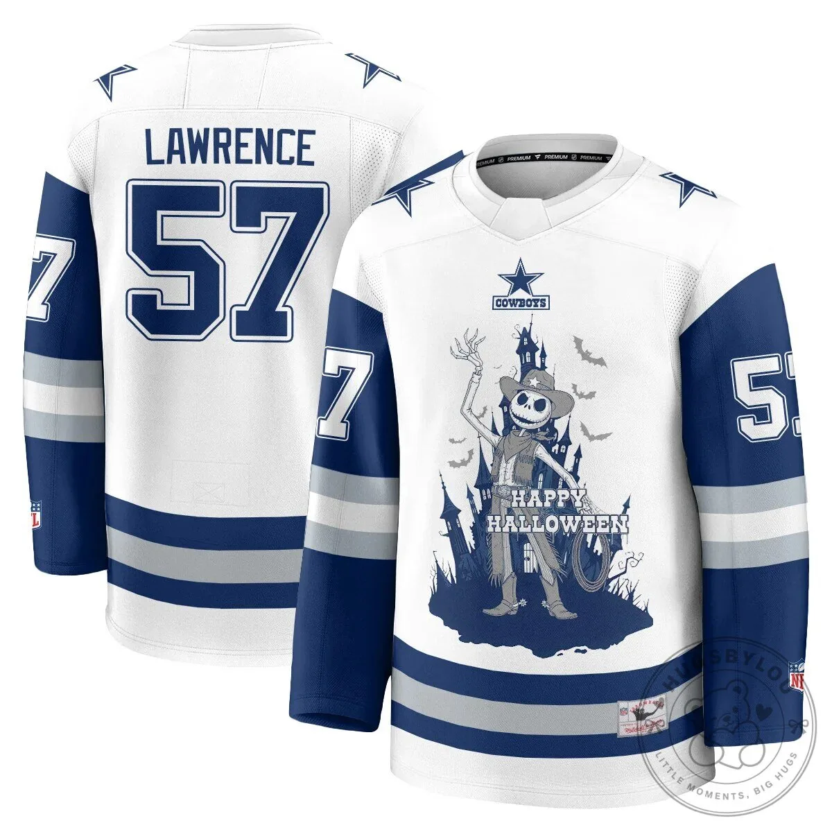 Dallas Cowboys CeeDee Lamb Halloween Nightmare Before Christmas Hockey Jersey 41 Dallas Cowboys CeeDee Lamb Halloween Nightmare Before Christmas Hockey Jersey