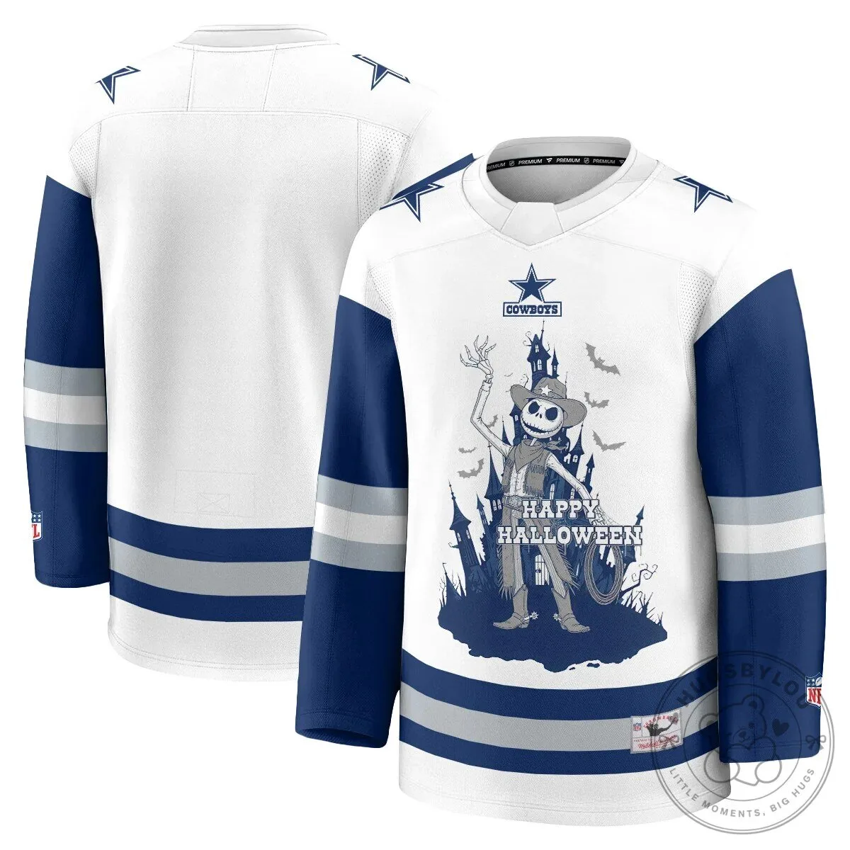 Dallas Cowboys CeeDee Lamb Halloween Nightmare Before Christmas Hockey Jersey 45 Dallas Cowboys CeeDee Lamb Halloween Nightmare Before Christmas Hockey Jersey