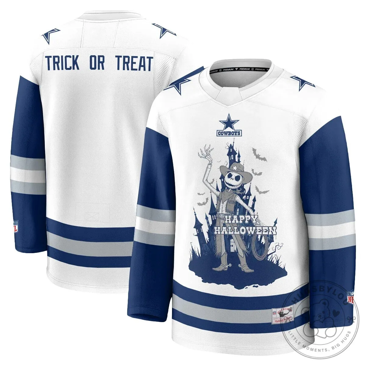 Dallas Cowboys CeeDee Lamb Halloween Nightmare Before Christmas Hockey Jersey 48 Dallas Cowboys CeeDee Lamb Halloween Nightmare Before Christmas Hockey Jersey