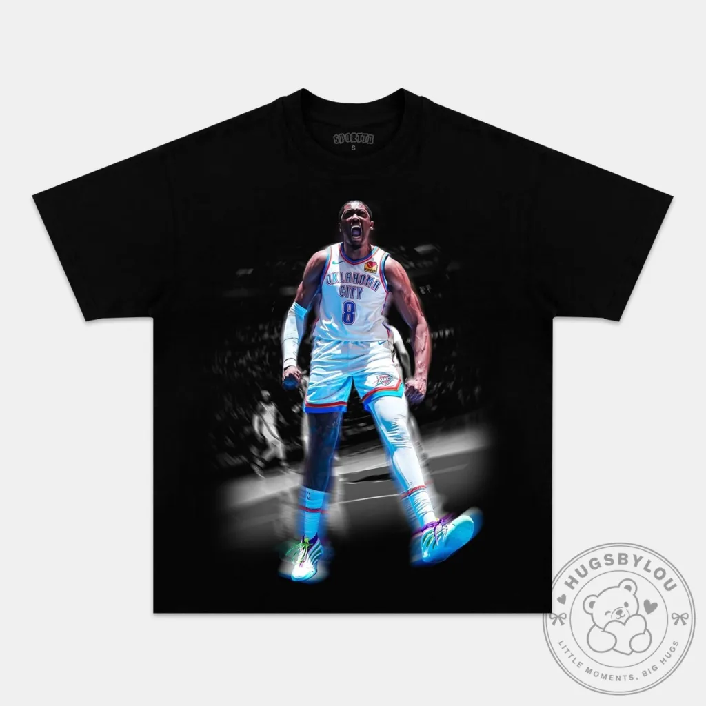 Jalen Williams Oklahoma City Thunder Basketball Player T-Shirt Jalen Williams Oklahoma City Thunder Basketball Player T-Shirt
