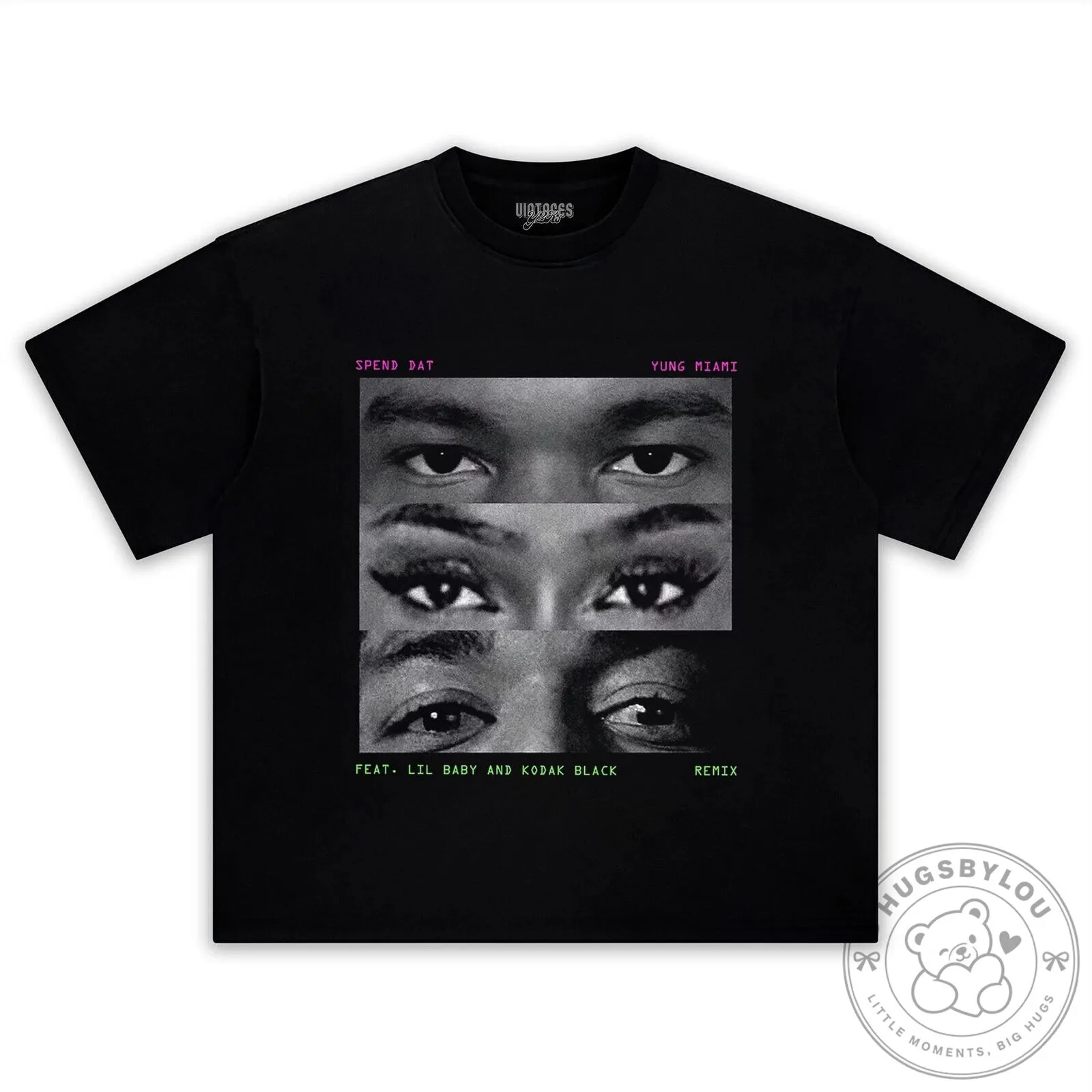 Spend Dat Remix Yung Miami Lil Baby Kodak Black Album Cover T-Shirt