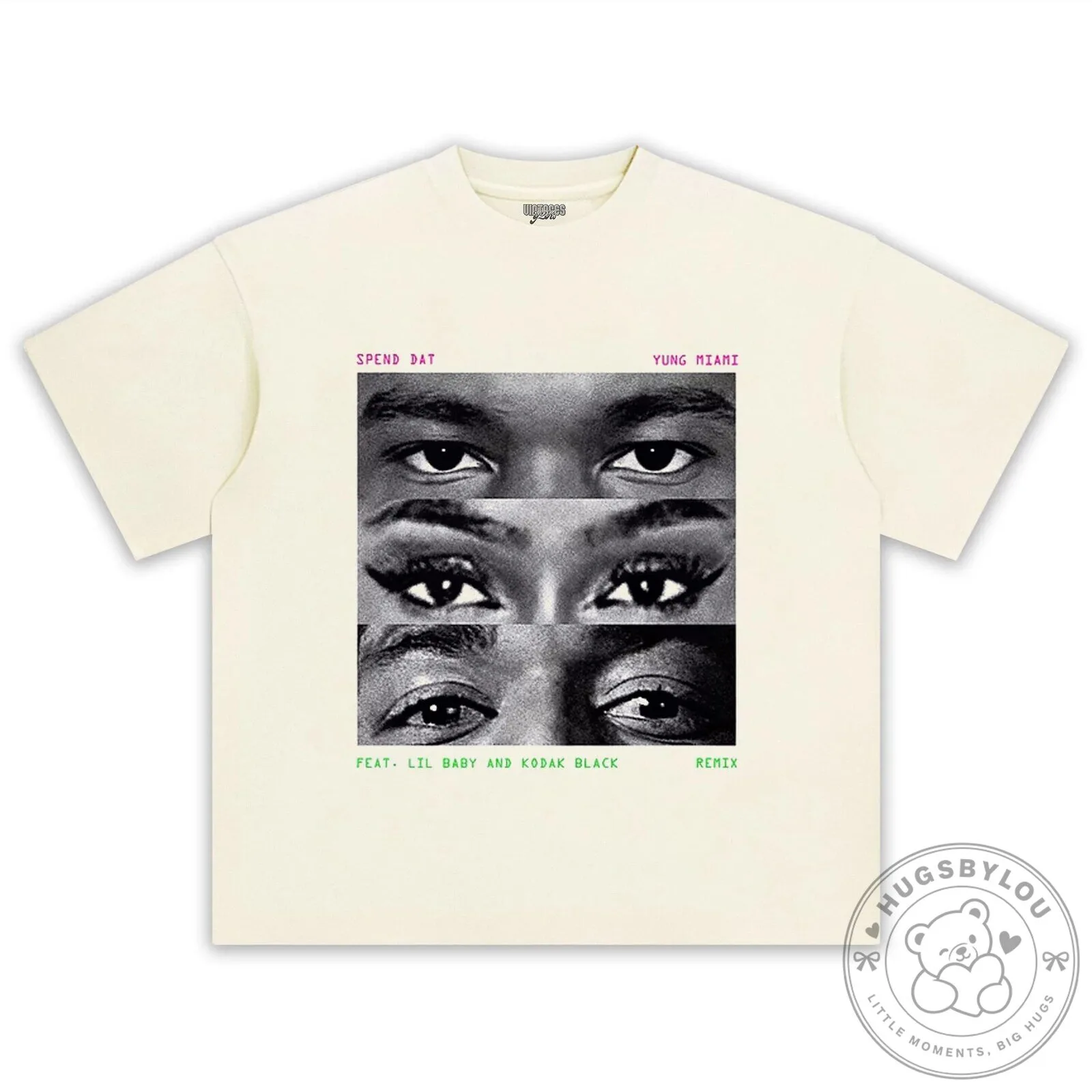Spend Dat Remix Yung Miami Lil Baby Kodak Black Album Cover T-Shirt 17 Spend Dat Remix Yung Miami Lil Baby Kodak Black Album Cover T-Shirt