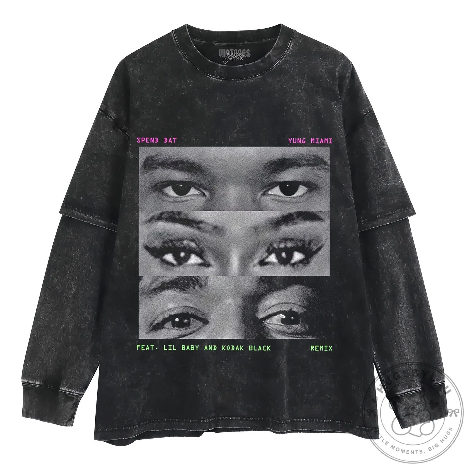 Spend Dat Remix Yung Miami Lil Baby Kodak Black Album Cover T-Shirt 19 Spend Dat Remix Yung Miami Lil Baby Kodak Black Album Cover T-Shirt