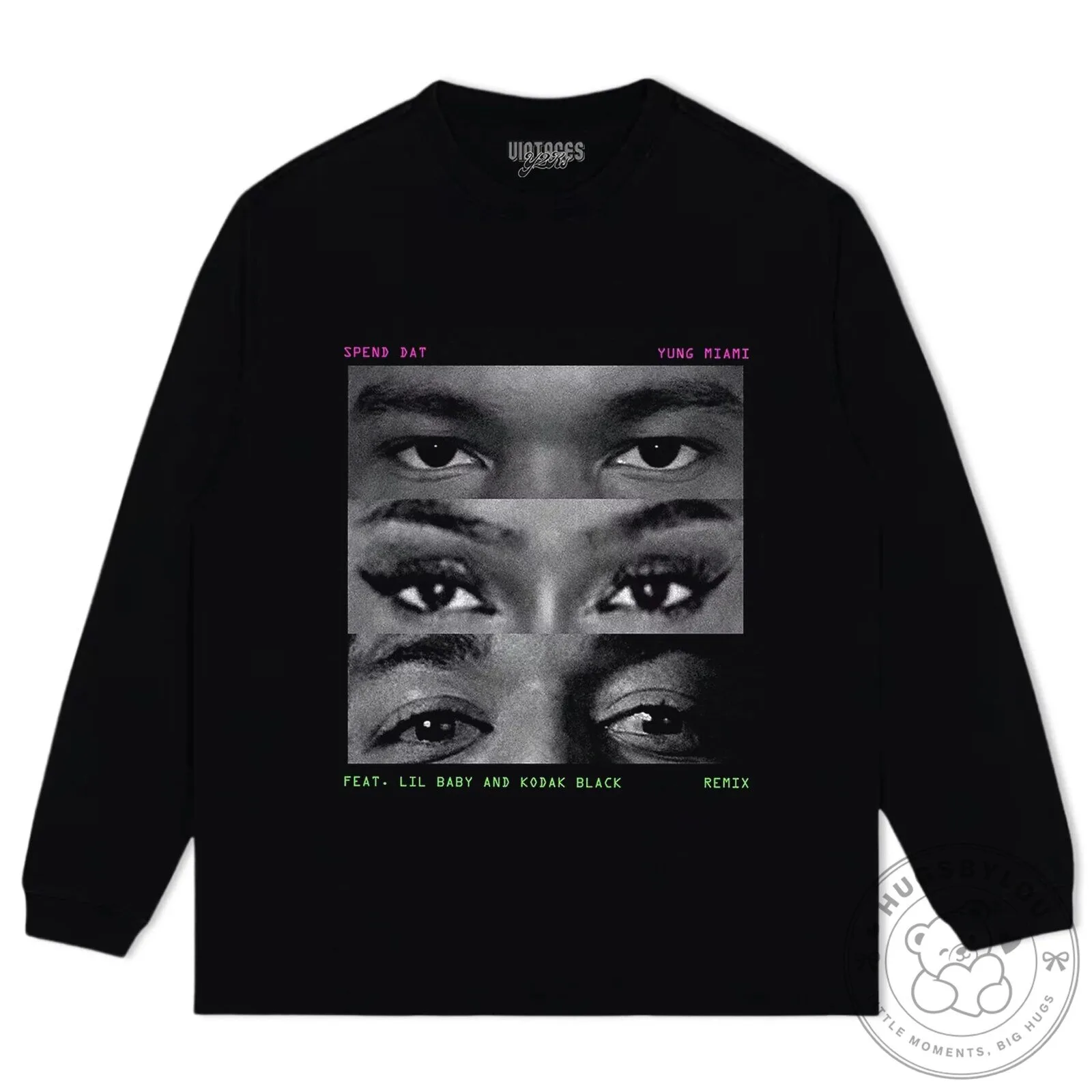 Spend Dat Remix Yung Miami Lil Baby Kodak Black Album Cover T-Shirt 20 Spend Dat Remix Yung Miami Lil Baby Kodak Black Album Cover T-Shirt