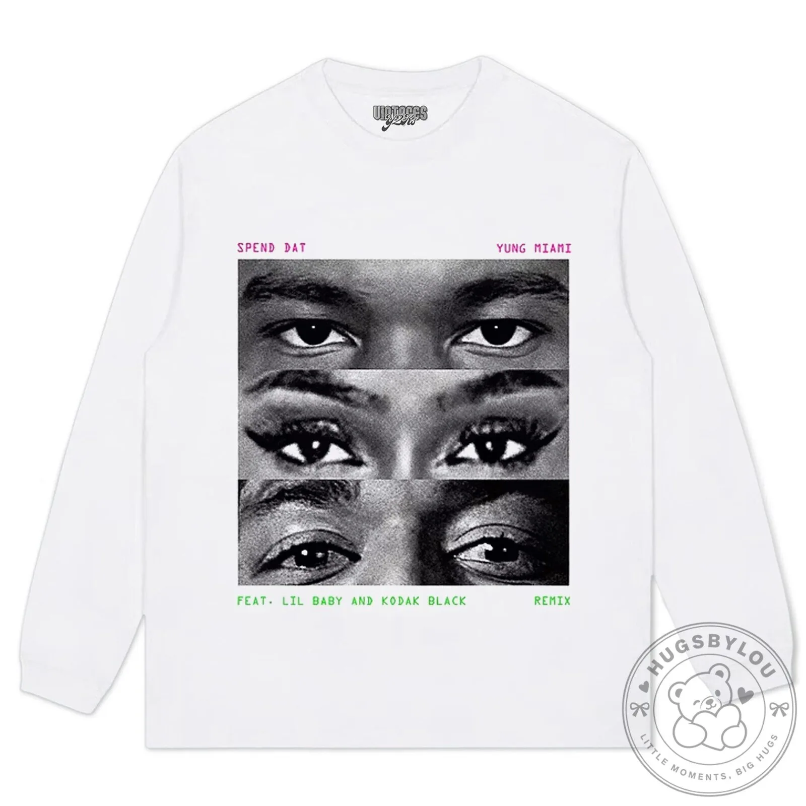 Spend Dat Remix Yung Miami Lil Baby Kodak Black Album Cover T-Shirt 22 Spend Dat Remix Yung Miami Lil Baby Kodak Black Album Cover T-Shirt