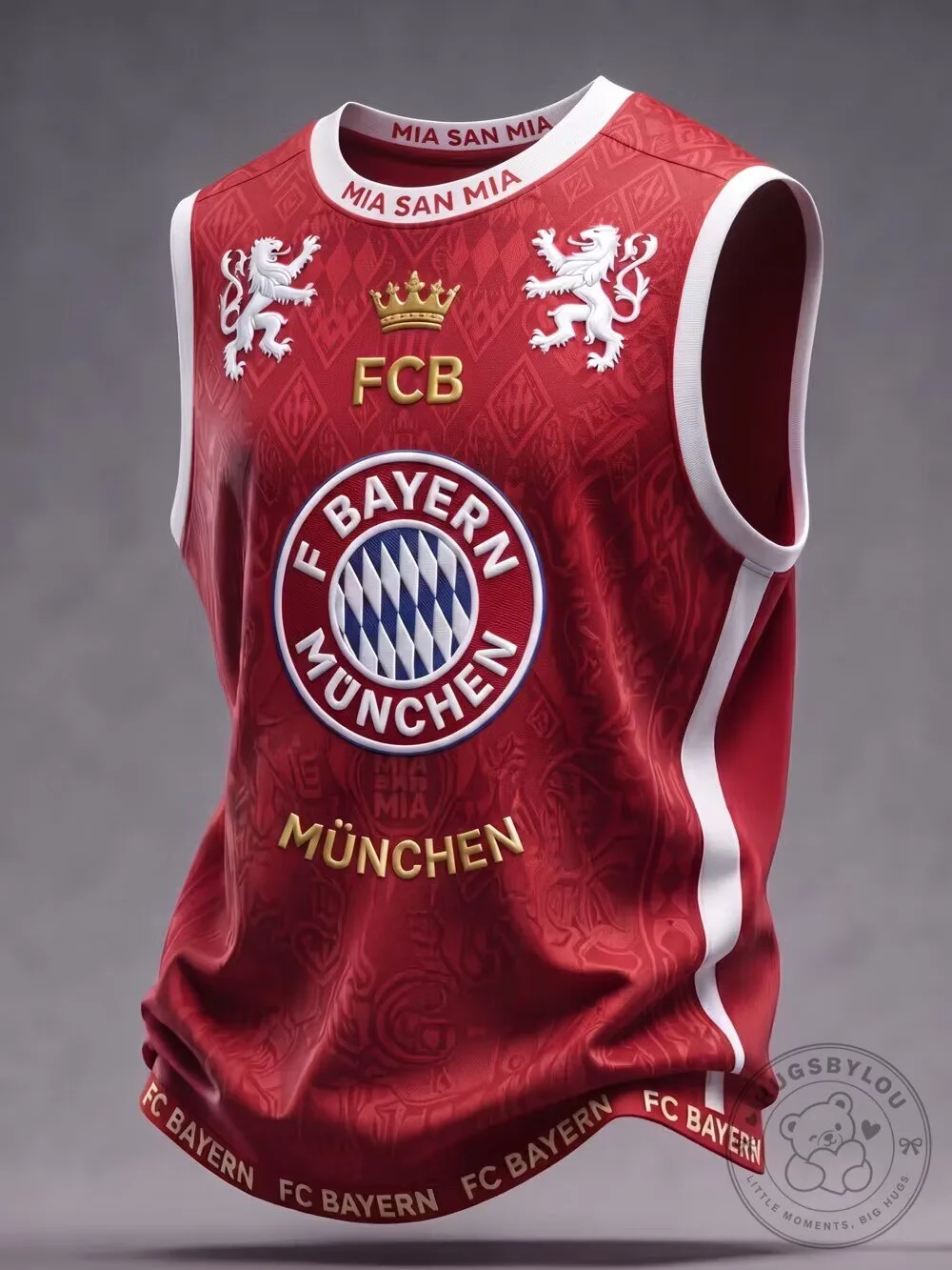 FC Bayern Munich Mia San Mia Red Football Club Tank Top