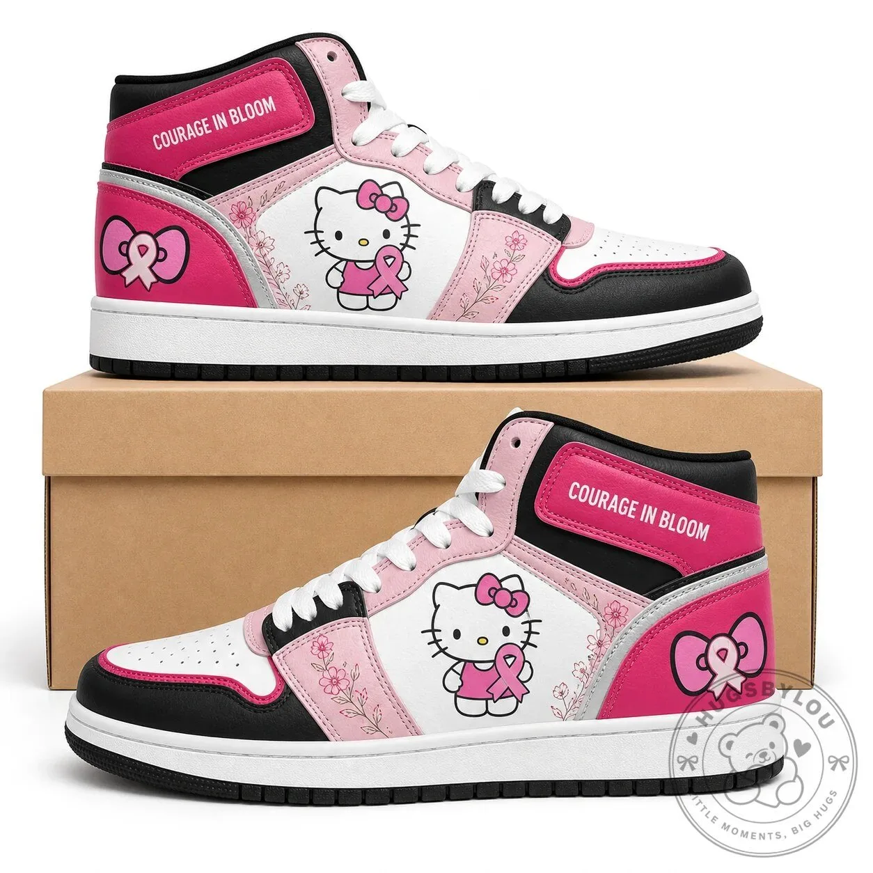 Snoopy Breast Cancer Awareness Pink Ribbon Stronger Together High Top Shoes 19 Snoopy Breast Cancer Awareness Pink Ribbon Stronger Together High Top Shoes