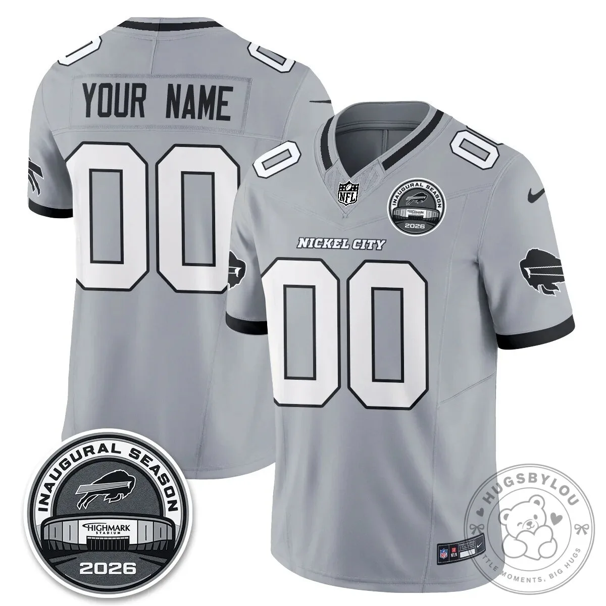 Buffalo Bills Nickel City Edition Inaugural Season 2026 Vapor Custom Football Jersey