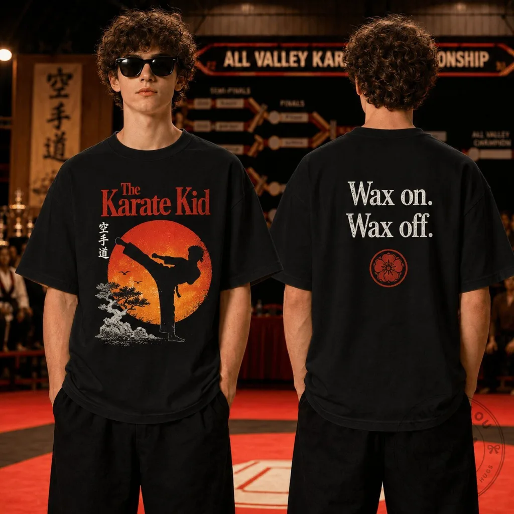 The Karate Kid Martial Arts Movie T-Shirt The Karate Kid Martial Arts Movie T-Shirt