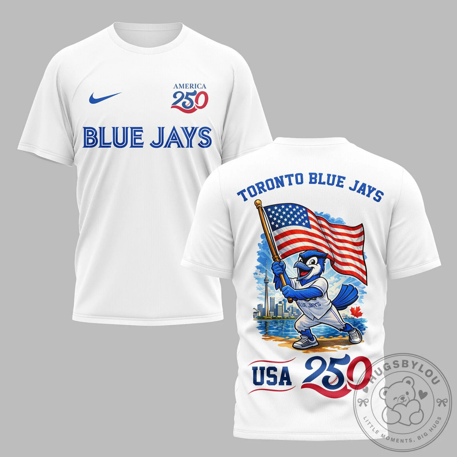 Toronto Blue Jays Shirt America 250th Anniversary Celebration T-Shirt