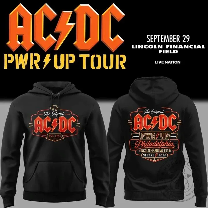 Philadelphia Concert Hoodie for the AC/DC Power Up Tour