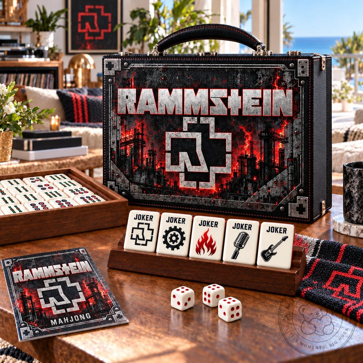 Rammstein Premium Mahjong Set Game Night Edition