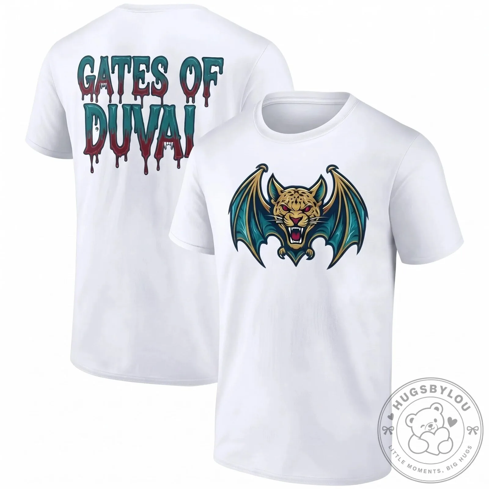 Jacksonville Jaguars Gates of Duval Halloween Black T-Shirt 11 Jacksonville Jaguars Gates of Duval Halloween Black T-Shirt