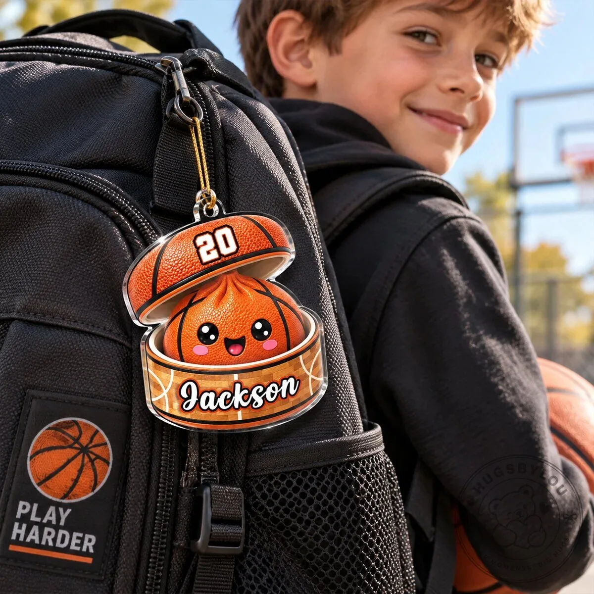 Personalized Basketball Dumpling Squishy Player Christmas Tree Ornament 17 Personalized Basketball Dumpling Squishy Player Christmas Tree Ornament