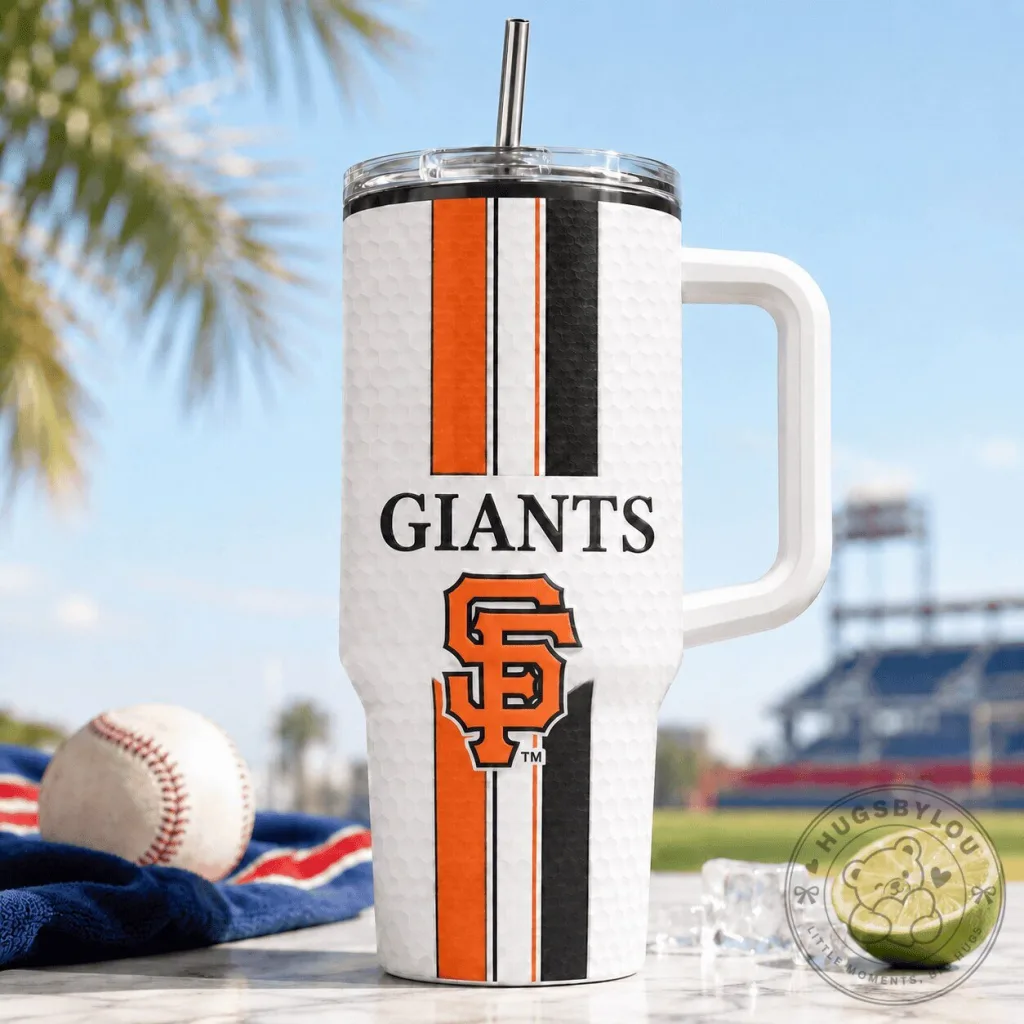 San Francisco Giants Baseball Team Insulated Stainless Steel Tumbler