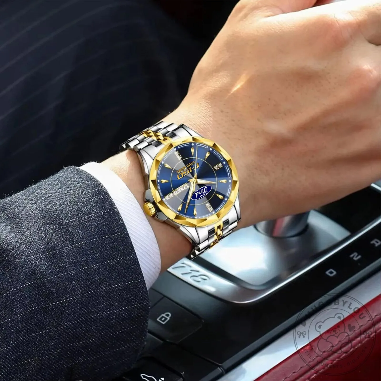 Ford F-150 Custom Name Elegant Design Stainless Steel Watch 24 Ford F-150 Custom Name Elegant Design Stainless Steel Watch