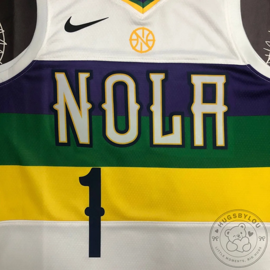 New Orleans Pelicans City Edition White Basketball Jersey New Orleans Pelicans City Edition White Basketball Jersey