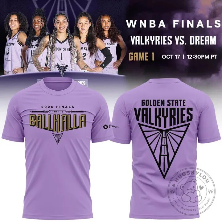 Golden State Valkyries 2026 WNBA Finals Game 1 Ballhalla T-Shirt