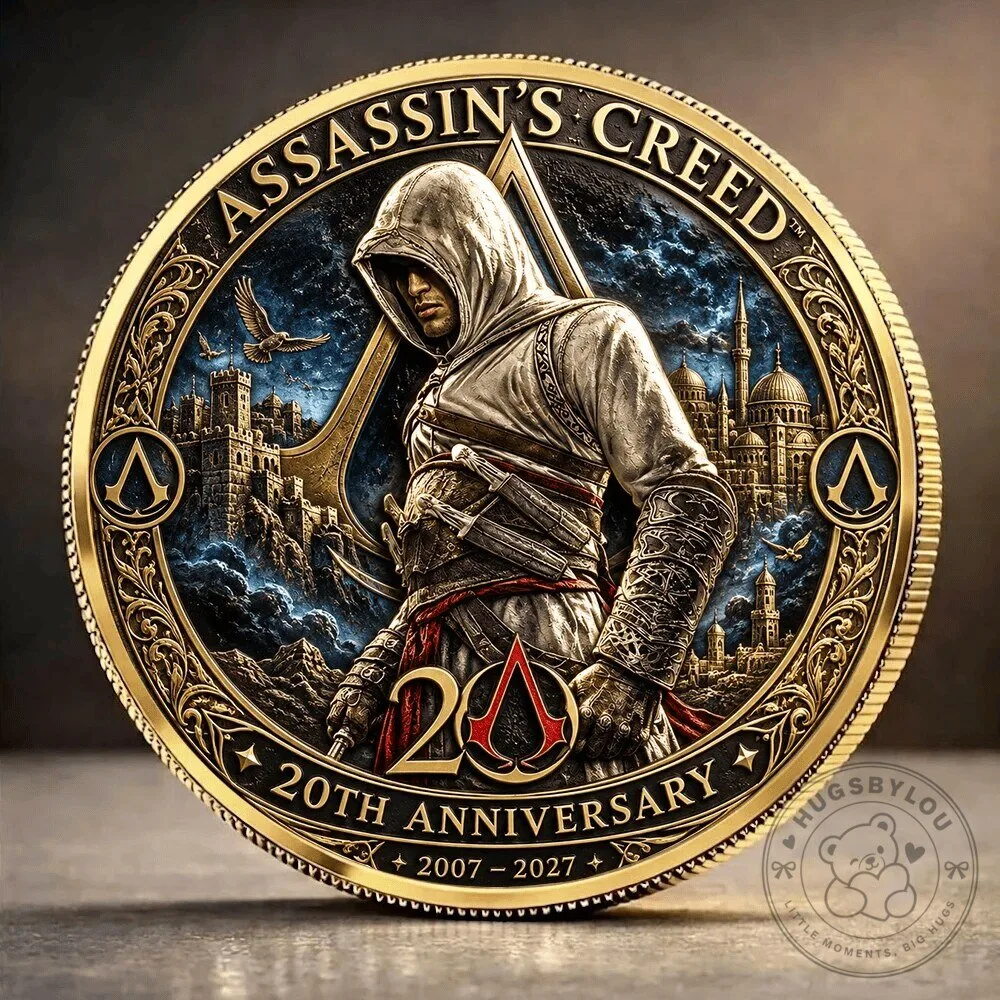 Commemorative Coin for the 20th Anniversary of Assassin's Creed
