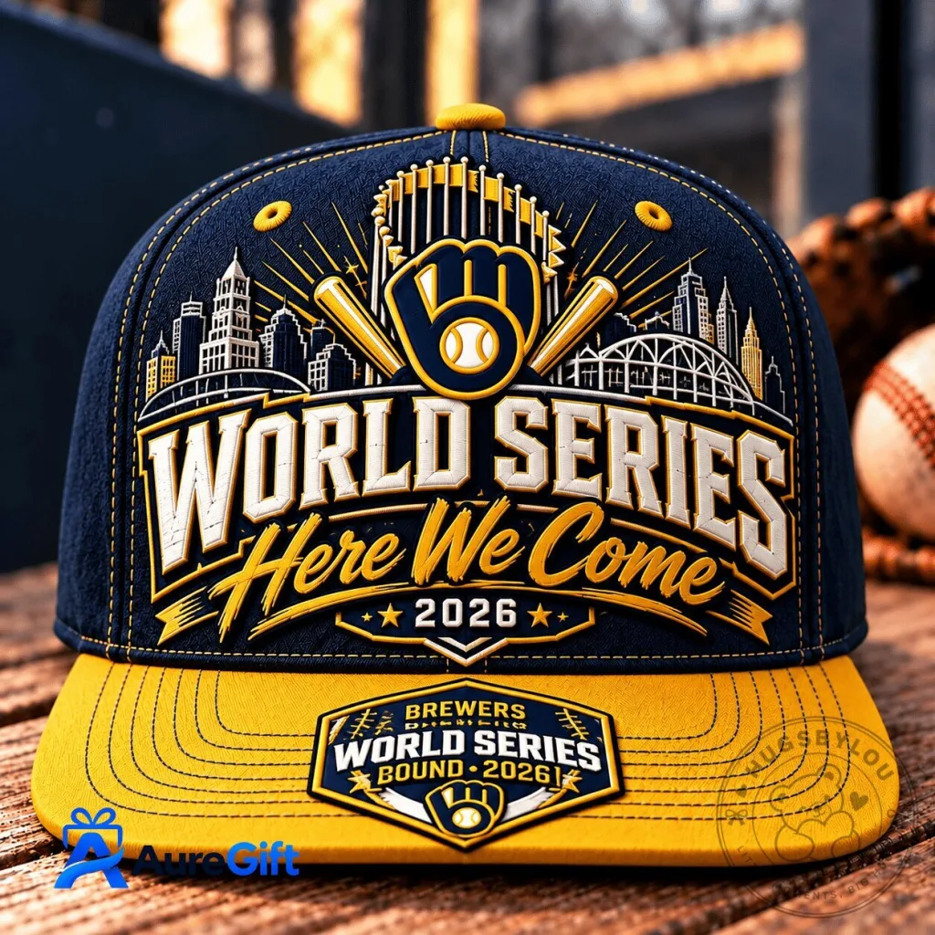 Milwaukee Brewers World Series Bound 2026 Baseball Cap Hat Milwaukee Brewers World Series Bound 2026 Baseball Cap Hat