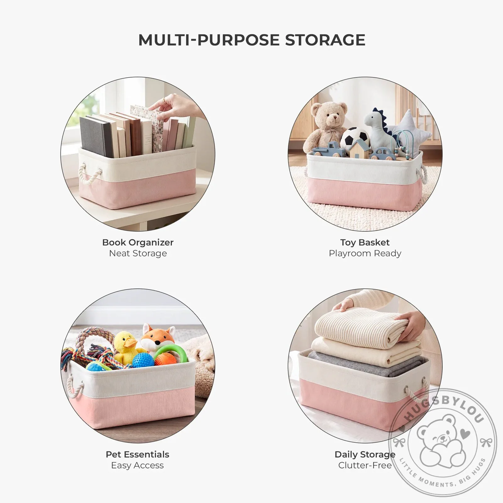 Personalized Kids Science Storage Basket with Custom Name for Children 9 Personalized Kids Science Storage Basket with Custom Name for Children