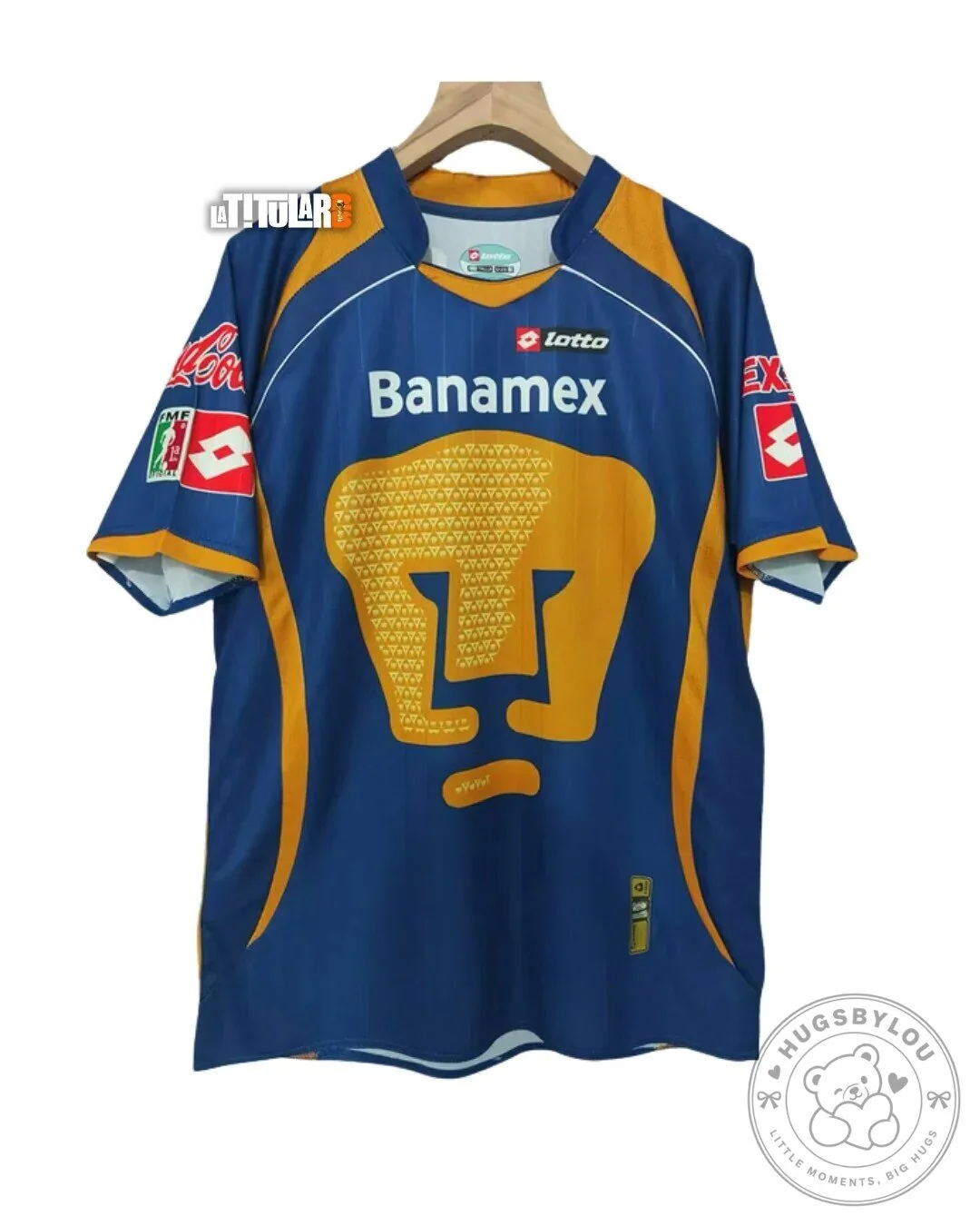 Club Universidad Nacional Pumas UNAM Lotto Banamex Soccer Jersey