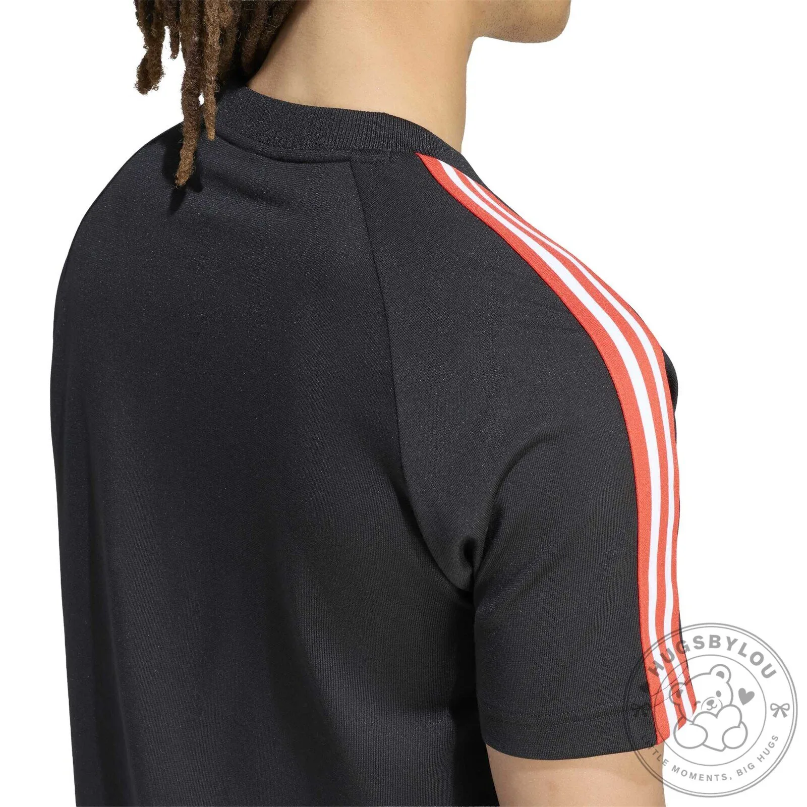 Flamengo Adidas Originals Trefoil Black Red White Stripes Fan T-Shirt 11 Flamengo Adidas Originals Trefoil Black Red White Stripes Fan T-Shirt